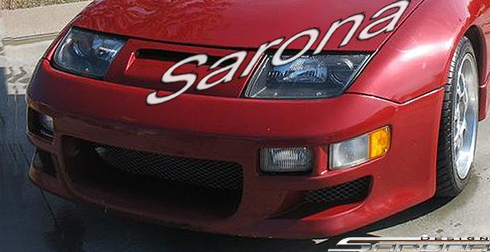 Custom Nissan 300ZX  Convertible Front Bumper (1990 - 1996) - $590.00 (Part #NS-021-FB)